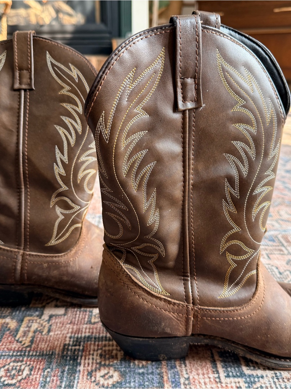 Laredo Women’s Cowboy Boots Dark Brown